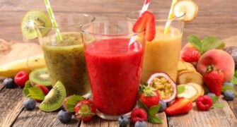 recept na smoothie z ovoce a zeleniny