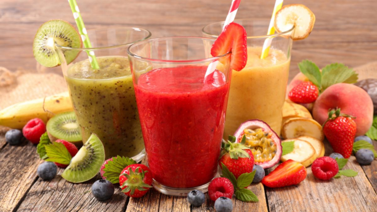 recept na smoothie z ovoce a zeleniny