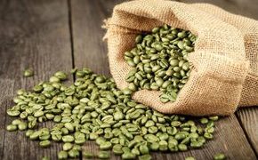 green coffe (zelená káva) v pytli
