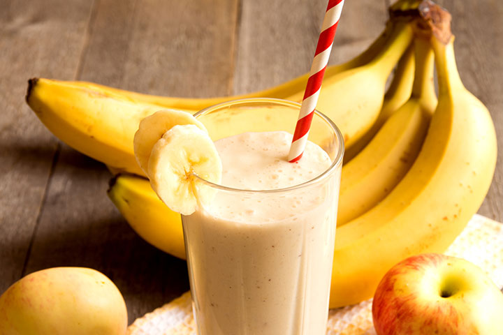 bananové smoothie recept