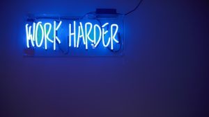 fitness motivace work harder