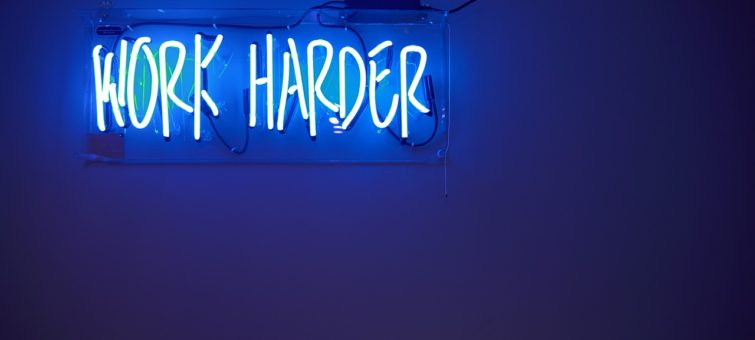 fitness motivace work harder