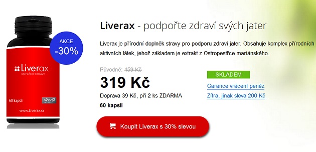 Koupit liverax za nejlepší cenu