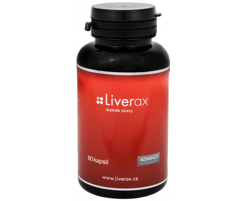 Advance nutraceutics Liverax - přírodní doplněk pro zdraví jater