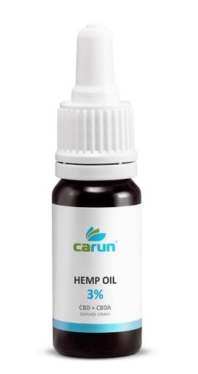 Konopný olej 3% CBD 10 ml