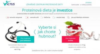 victus proteinová dieta recenze