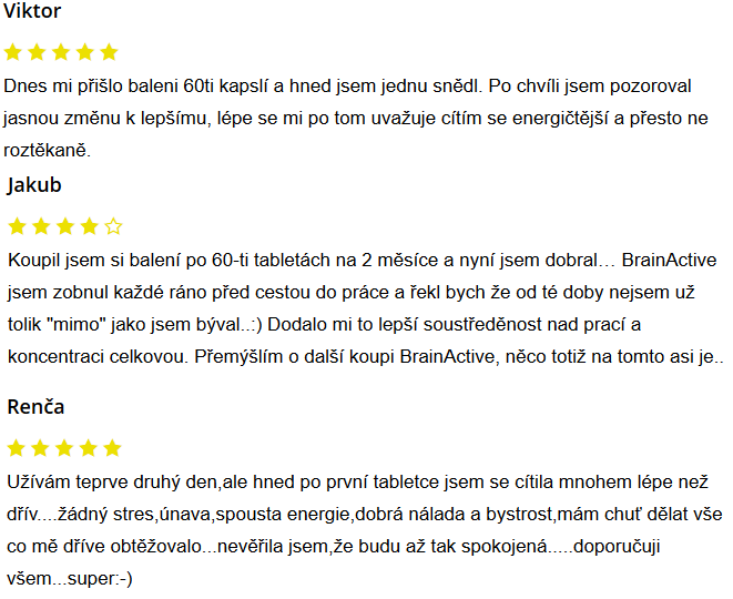 Advance BrainActive recenze