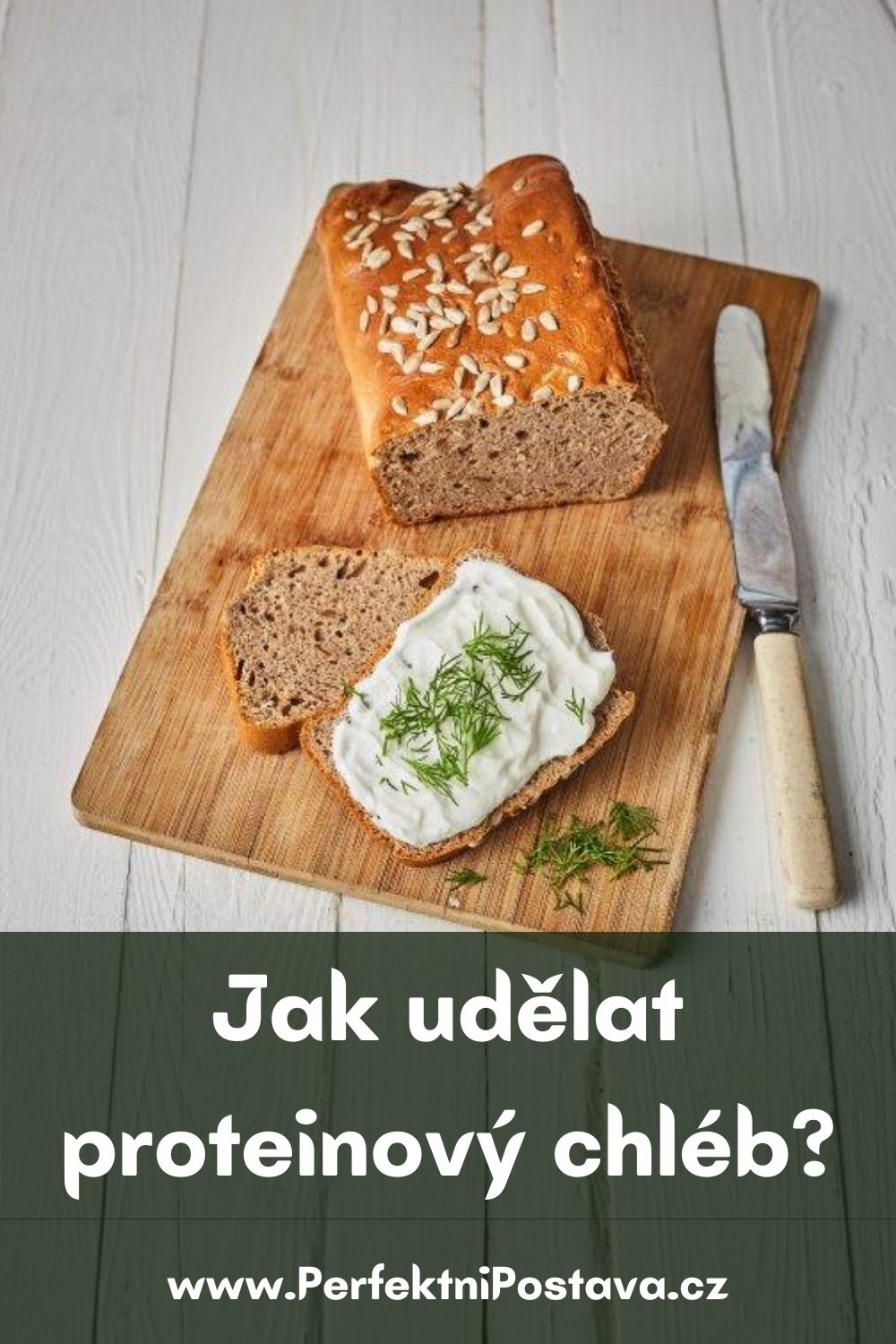 Jak udělat proteinový chléb