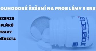 Proerecta recenze prášků na erekci