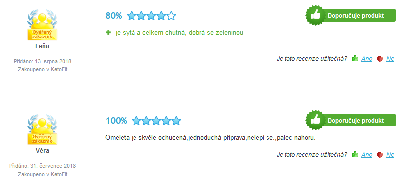 ketofit omeleta zkušenosti