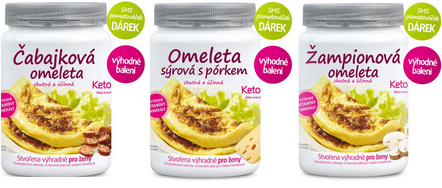 Proteinové omelety Ketofit proteinová omeleta