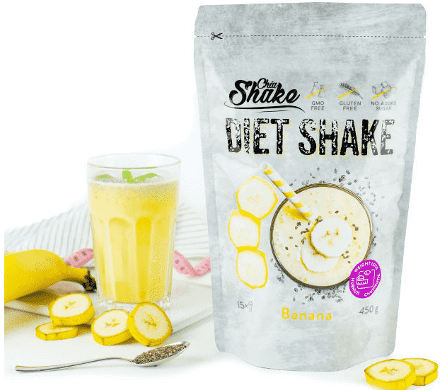 dietní chia shake 