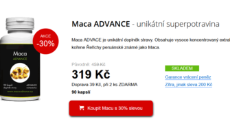 maca advance recenze