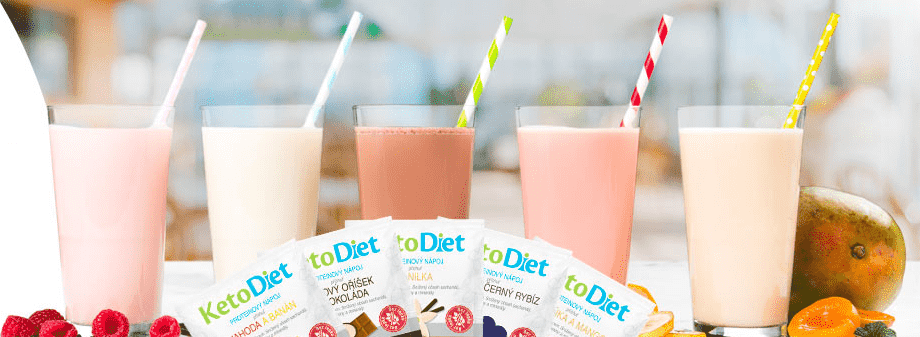 Proteinové nápoje KetoDiet