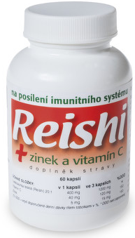 REISHI + Zinek a vitamín C