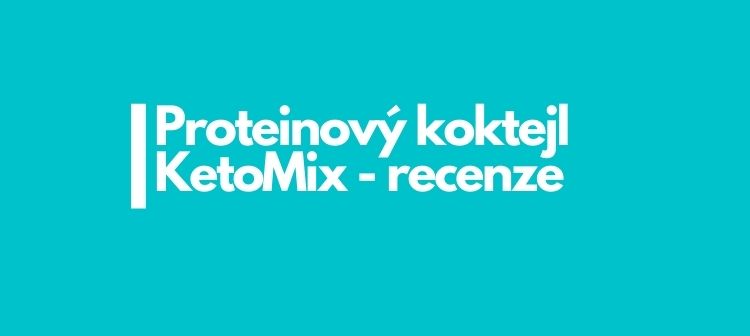 ketoMix proteinový koktejl