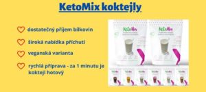 proteinový koktejl KetoMix