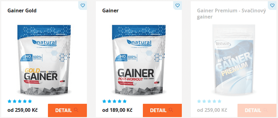 NaMaximum.cz nejlepší gainer