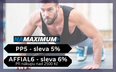 slevový kupón namaximum