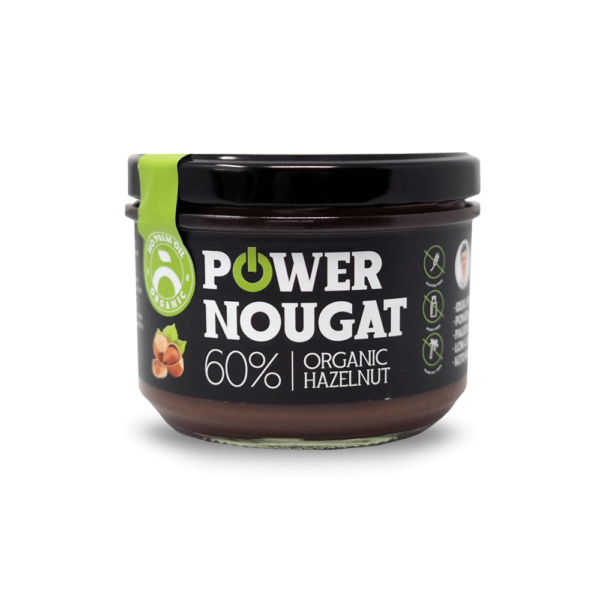 Oříškové máslo s nugátem BIO