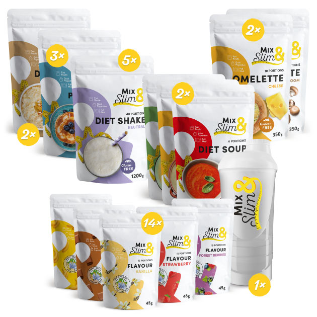 Keto dieta na 8 týdnů MixSlim