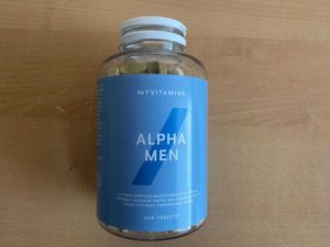 alpha men myprotein balení
