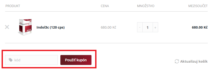 indol3c slevový kupón