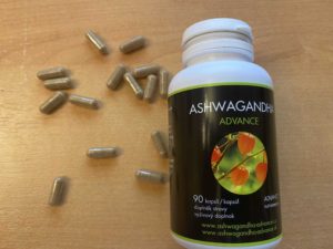 Ashwagandha ADVANCE vysypané kapsle s 5% extraktem
