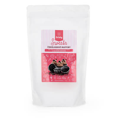 GRIZLY Sweets Směs na čokoládové muffiny bez lepku
