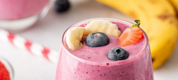 Příprava domácího smoothie
