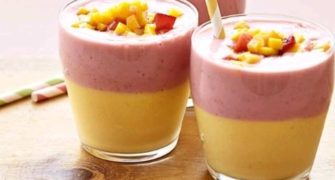 Recept na zdravé a vrstvené smoothie z ovoce