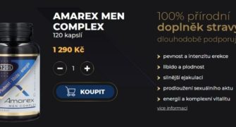 Amarex na podporu erekce - hlavní strana