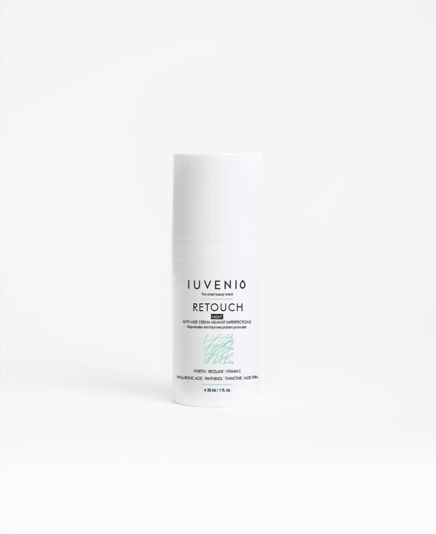 RETOUCH Noční anti-age krém proti nedokonalostem iuvenio