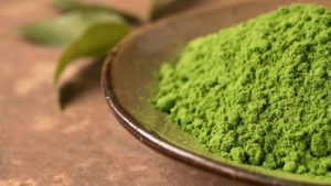 Green kratom prášek