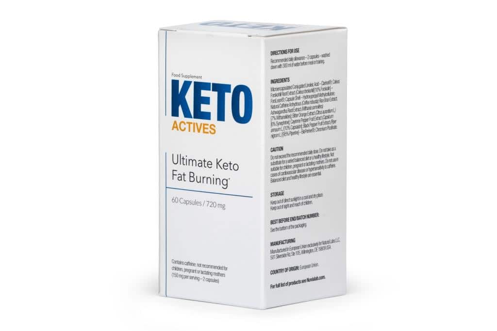 Přírodní spalovač tuků Keto Actives