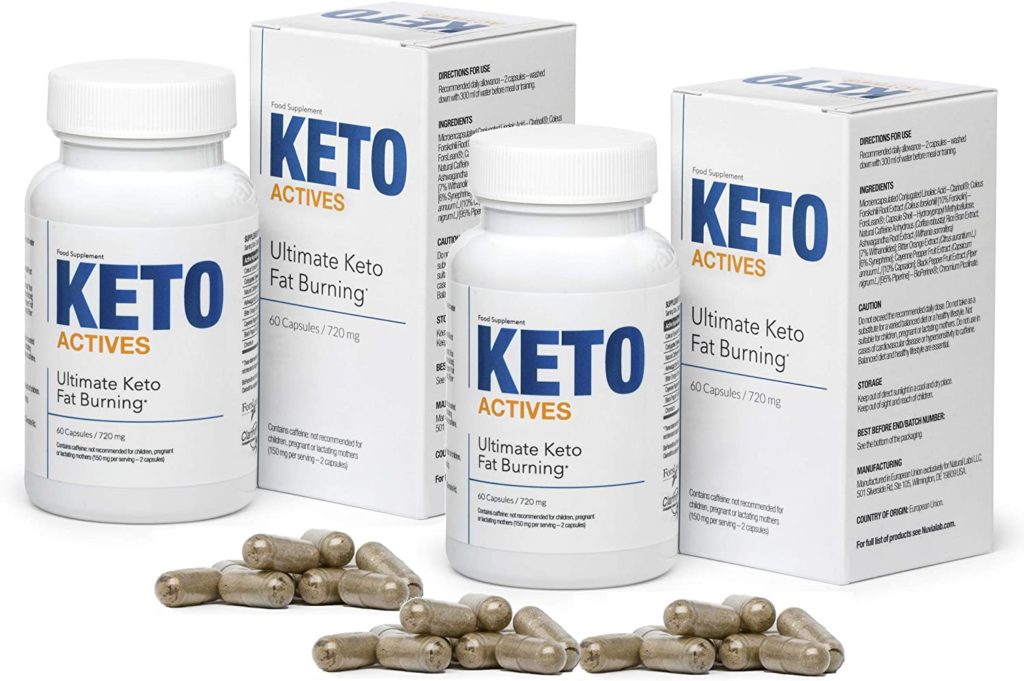 keto actives výhodné balení a pilulky