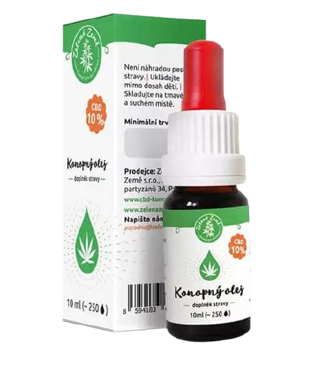 CBD tinktura zelena zeme