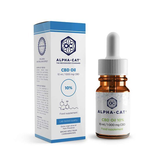 Alpha-CAT CBD Konopný olej