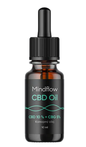 CBD mindflow oil 10% CBD a 5% CBG
