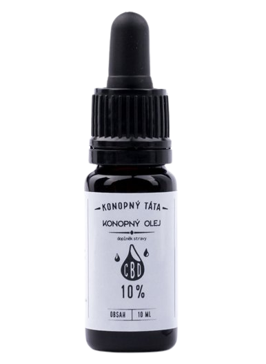 Konopný Táta CBD konopný olej 10%, 1000mg