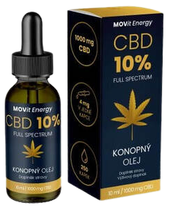 Movit energy CBD Oil 10% 10 ml