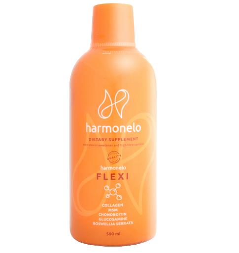 Harmonelo Flexi je sirup s pomerančovou příchutí