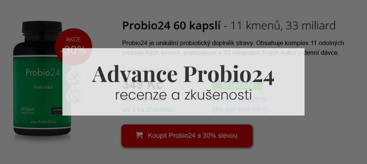 Probio24 60 kapslí recenze a zkušenosti