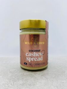 Wild & Coco Kokosová pomazánka Cashew Spread BIO (300 g)