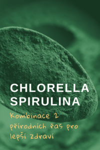 chlorella a spirulina v tabletách