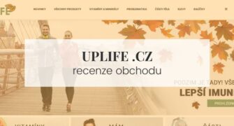 Uplife.cz recenze a zkušenosti s e-shopem