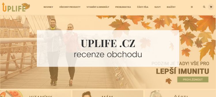 Uplife.cz recenze a zkušenosti s e-shopem