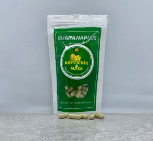 kotvičník a maca v kapslích Guaranaplus
